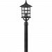 1861TK - Hinkley Lighting - Freeport - One Light Outdoor Large Post Top/Pier Lantern Textured Black Finish with Clear Seedy Glass - Freeport