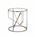 E71005-PC - ET2 Lighting - Trapezoid - 20.5 Inch 72W 3 LED End Table Polished Chrome Finish with Clear Glass - Trapezoid