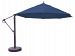 899ab79dv - Galtech International - 13' Cantilever Round Umbrella 79: Spectrum Indigo AB: Antique BronzeSunbrella Solid Colors -