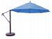 899ab74dv - Galtech International - 13' Cantilever Round Umbrella 74: Capri AB: Antique BronzeSunbrella Solid Colors -