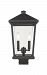 568PHBS-ORB - Z-Lite - Beacon - 103.25 Inch Two Light Outdoor Post Mount Oil Rubbed Bronze Finish with Clear Beveled Glass - Beacon