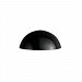 CER-1300W-GRAN - Justice Design - Small Quarter Sphere Downlight Outdoor Sconce Granite Finish (Smooth Faux)Smooth Faux - Ambiance