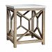 25886 - Uttermost - Catali - 26 inch End Table Warm Oatmeal Wash Finish - Catali