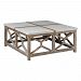 25885 - Uttermost - Catali - 40 inch Coffee Table Warm Oatmeal Wash Finish - Catali