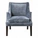 23423 - Uttermost - Luella - 32 Accent Chair Textured Chenille/Light Gray Finish - Luella