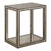 24858 - Uttermost - Julie - 24 inch End Table Burnished Antique Gold/Birch Wood Finish with Antique Mirror Glass - Julie