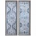51113 - Uttermost - Vintage - 55.63 inch Persian Panels Framed Print (Set of 2) Aged Gray/Aged Ivory/Blue/Taupe/Ivory Finish - Vintage