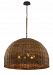 F6906 - Troy Lighting - Huxley 44in Pendant Tidepool Bronze with Natural Vine - Huxley