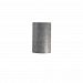 CER-0940-STOS-GU24-DBAL - Justice Design - Small Cylinder Closed Top Sconce Slate Marble Finish (Smooth Faux)Smooth Faux - Ambiance