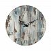 128-1008 - GUILD MASTER - 16 Roman Numeral Outdoor Wall Clock Belos Dark Blue Finish -