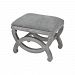 1204-067 - GUILD MASTER - Cupertino - 22.5 Single Bench Reclaimed Grey Wood/Grey Chenille Finish - Cupertino