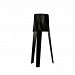 D5-4003BLK - ZANEEN design - Dress - 29.5 Inch One Light Floor Lamp with Dimmer Black Finish - Dress