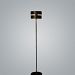 D5-4021BRA - ZANEEN design - Luz Oculta - 72.81 Inch One Light Floor Lamp Brass Finish with Brass Metal Shade - Luz Oculta