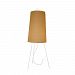 D5-4005BEI - ZANEEN design - Tali - One Light Floor Lamp White Finish with Beige Fabric Shade - Tali