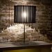 D5-4040DGR - ZANEEN design - Luz Oculta - 27.19 Inch One Light Table Lamp Dark Oak/Bronze Finish - Luz Oculta