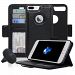 Navor Car Mount & iPhone 7 Plus, 8 Plus Detachable Magnetic Wallet Case Vajio Series - Hot Blue