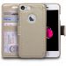 NAVOR Zevo S2 Ultra Slim Light Premium Wallet Case for iPhone 7 / 8 - Gold