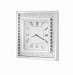 MR9114 - Elegant Decor - Sparkle - 20 Contemporary Crystal Square Wall clockClear Finish - Sparkle