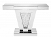 MF91014 - Elegant Decor - Modern - 47 Rectangle Crystal Console TableClear Finish - Modern
