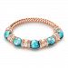 Touch Of Heaven Healing Women's Turquoise & Copper Bracelet