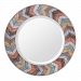 4DMI0126 - Varaluz Lighting - Jemma - Chevron Wood Round Mirror Wood - Jemma
