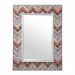 4DMI0125 - Varaluz Lighting - Jemma - Chevron Wood Rectangular Mirror Wood - Jemma