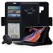 Navor Car Mount & Detachable Magnetic Wallet Case for Samsung Galaxy Note 9 [Vajio Series] - Black
