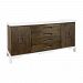 17302 - Stein World - Tower Top - 72 2-Door Credenza Rich Brown Mahogany Finish - Tower Top