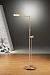 6317SLD BB - Holtkotter Lighting - One Light Floor Lamp with Side Line Dimmer Brushed Brass Finish -