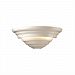 CER-1555W-PATA - Justice Design - Supreme Outdoor Sconce Antique Patina Finish (Smooth Faux)Smooth Faux - Ceramic