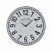 351-10744 - Elk-Home - West - 15.76 Wall ClockGalvanized Steel Finish - West