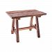 TABLE024 - Elk-Home - 28 Rustic Table with BenchRustic Finish -