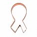 AWRB/S6 - Elk-Home - Awareness Ribbon - 5.5- Inch Table Top / Kitchen (Set of 6)Copper Finish - Awareness Ribbon