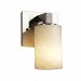 CLD-8921-28-CROM-GU24 - Justice Design - Clouds - One Light Modular Wall Sconce Polished Chrome FinishTall Tapered Cylinder - Clouds-Modular