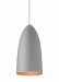 700MOSIGMYPS - Tech Lighting - Mini-Signal - One Light Monorail Pendant SN: Satin Nickel Finish Copper Glass With Rubberized Gray Exterior -