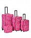 Rockland 4-Pc. Pink Pearl Softside Luggage Set