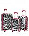 Rockland Zebra 3-Pc. Hardside Luggage Set