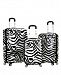 Rockland Zebra 3-Pc. Hardside Luggage Set