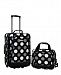 Rockland 2-Pc. Black Dots Softside Luggage Set