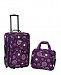Rockland 2-Pc. Purple Pearl Softside Luggage Set