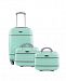 American Sport Plus Varsity 3-Piece Carry-On Spinner Cosmetic Luggage Set