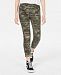 Vanilla Star Juniors' Ripped Camo Cropped Skinny Jeans