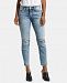 Silver Jeans Co. Avery Ripped Cropped Skinny Jeans