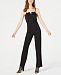 Material Girl Juniors' Lace-Up Jumpsuit, Created for Macy's
