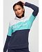 Superdry Track and Field Lite Colour Block Hoodie