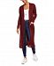 Planet Gold Juniors' Lace-Up Open-Front Duster