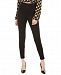 Love, Fire Juniors' Pull-On Faux-Leather-Stripe Skinny Pants