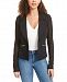 Material Girl Juniors' Zipper-Trimmed Illusion Blazer, Created for Macy's