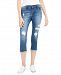 Dollhouse Juniors' Distressed Cropped Jeans