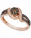 Le Vian Chocolatier Diamond Statement Ring (1/2 ct. t. w. ) in 14k Rose Gold